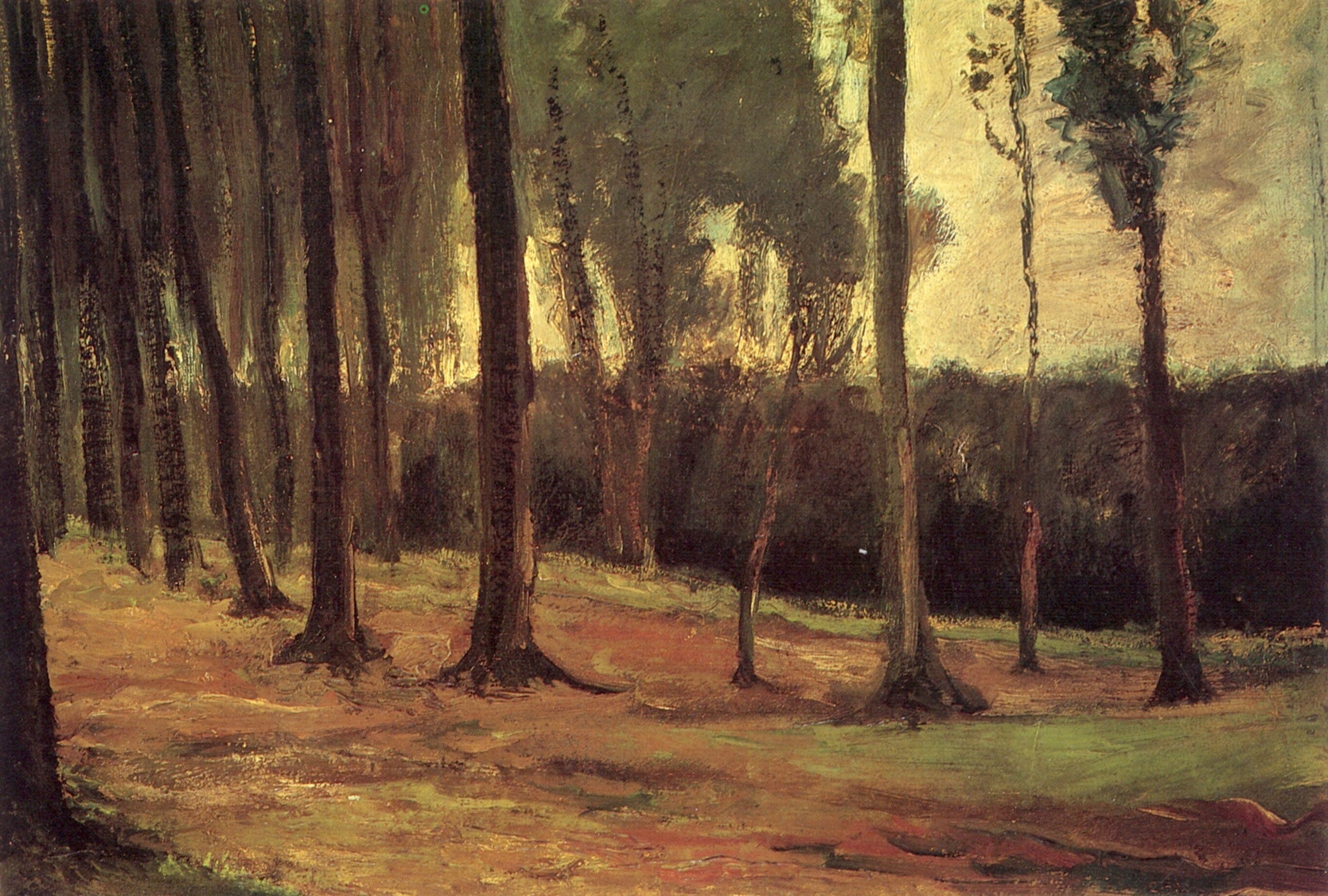 Ван Гог Опушка леса 1882